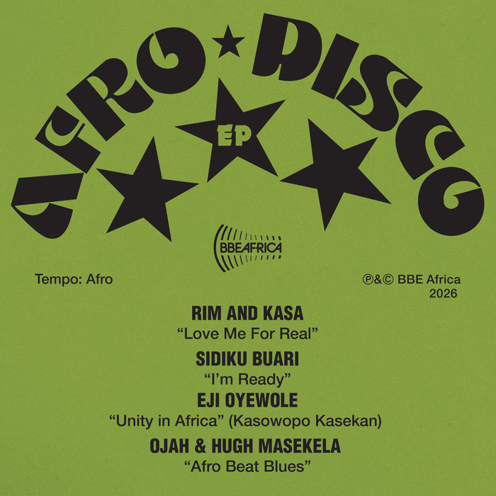 Pochette de Afro Disco EP par BBE