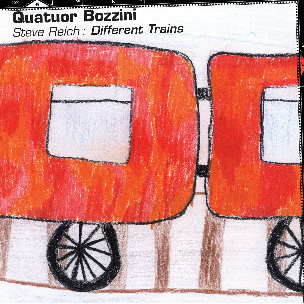 Steve Reich: Different Trains | Quatuor Bozzini | Collection QB