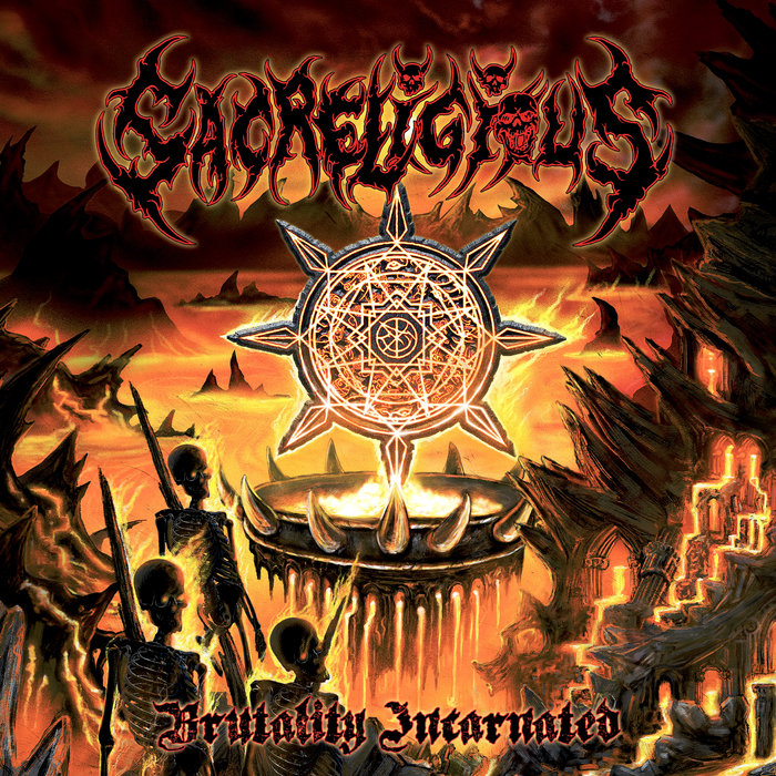 Pochette de Brutality Incarnated par Sacreligious