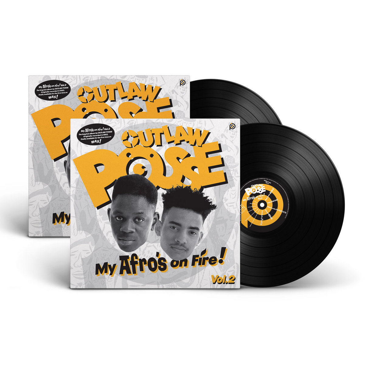 My Afros On Fire Vol.2 Vinyl Black | Outlaw Posse
