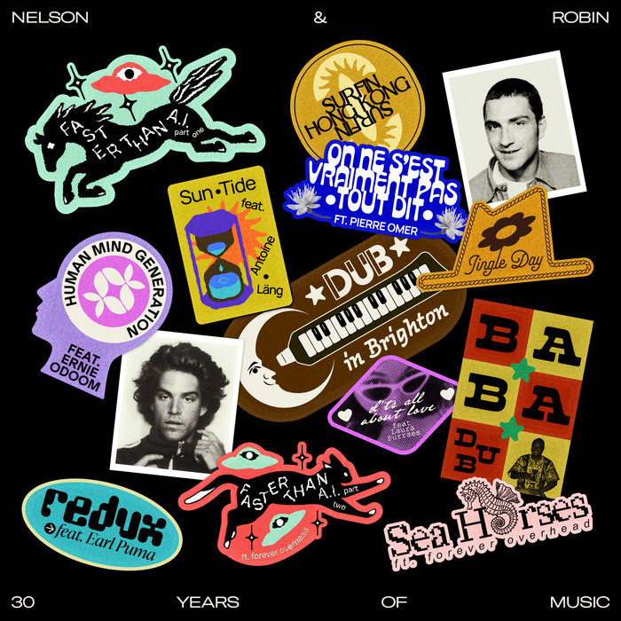 Pochette de Nelson & Robin 30 years of music par Duck Duck Grey Duck