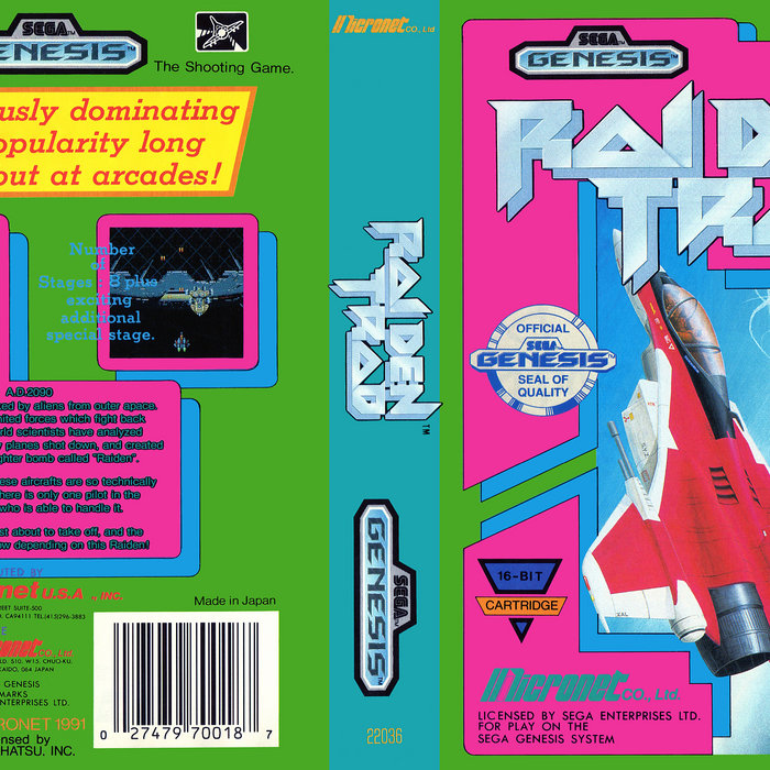 Super Raiden [PC Engine] | TenNoKoe_
