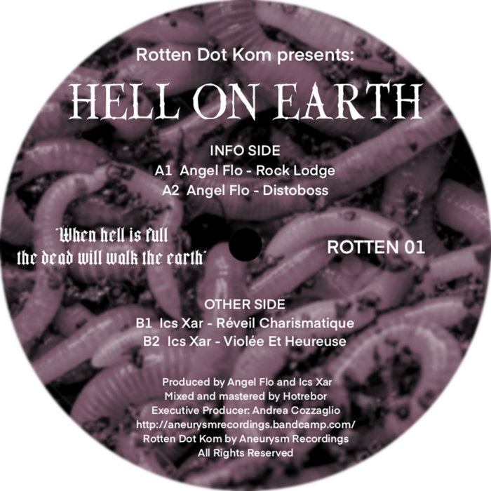 ANGEL FLO / ICS XAR - HELL ON EARTH E.P. | Aneurysm Recordings