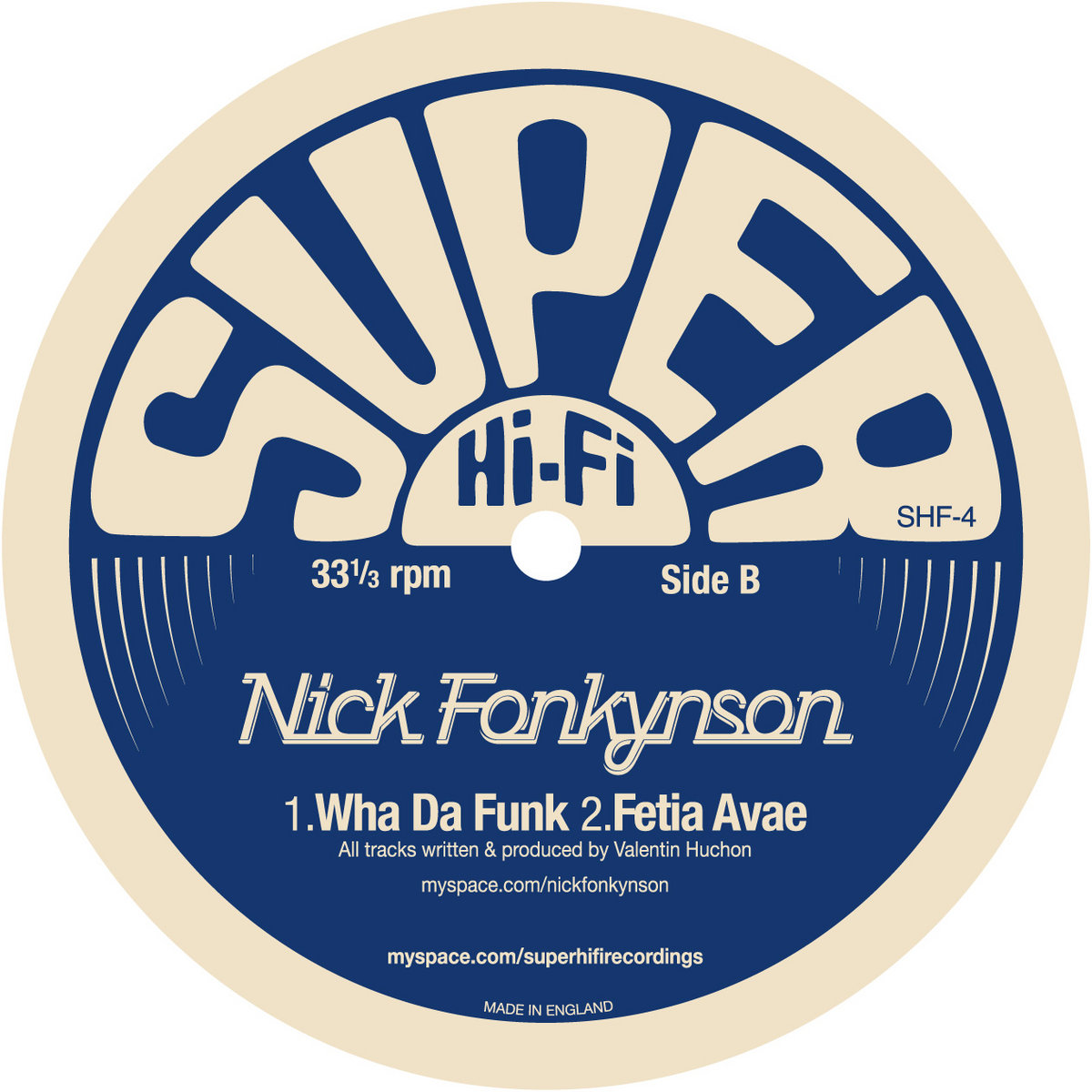 Fetia Avae Nick Fonkynson Super Hi Fi Recordings Fetia Avae Nick Fonkynson Super Hi Fi Recordings