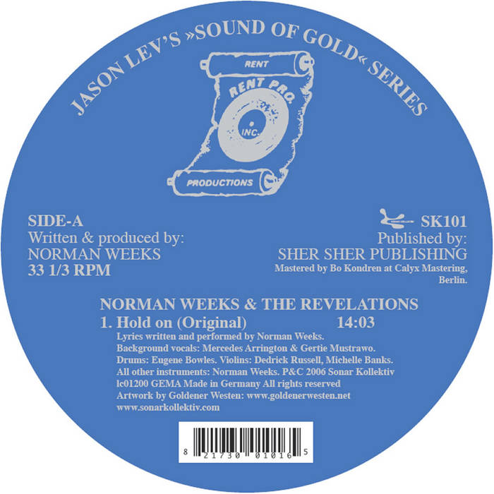 Norman Weeks & The Revelations – Hold On Hold On | Norman Weeks | Sonar Kollektiv