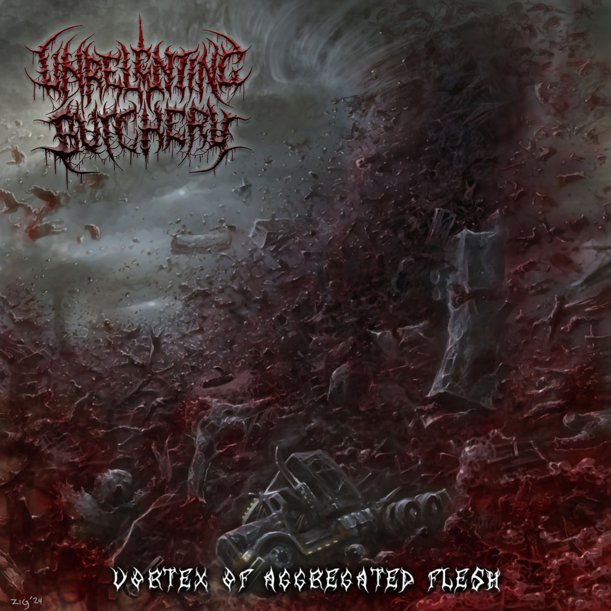 Vortex of Aggregated Flesh | UNRELENTING BUTCHERY | Brutal Mind
