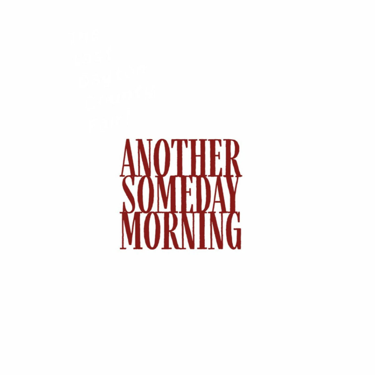 Another Someday Morning cover