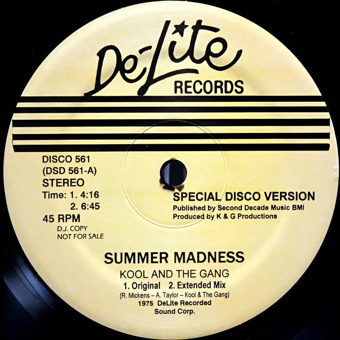 Kool & The Gang - Summer Madness (Redrum) 86 bpm | Studio Masters