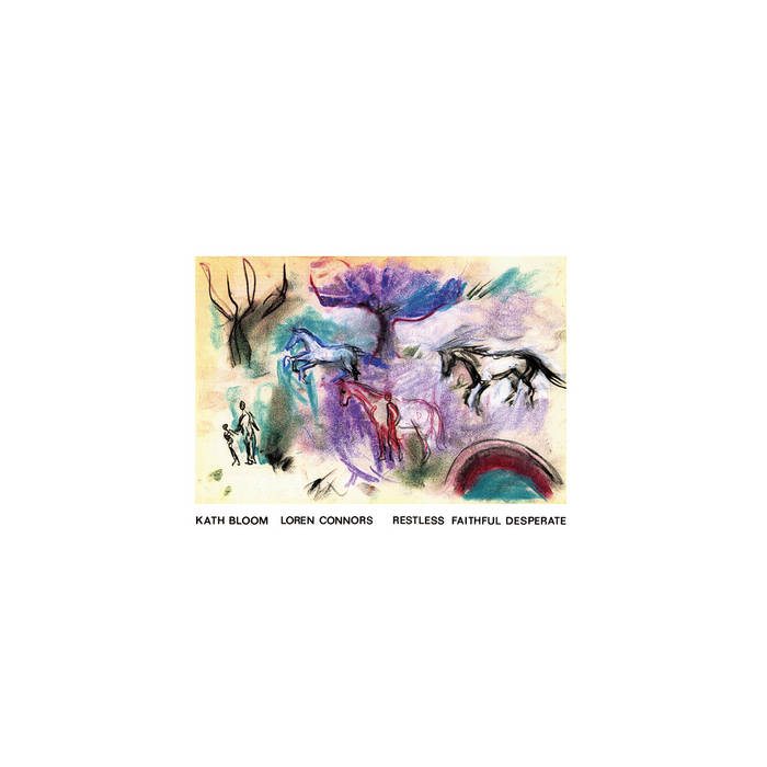 Kath Bloom / Moonlight ブルー・ヴァイナル LP Restless Faithful Desperate | Kath Bloom & Loren Connors