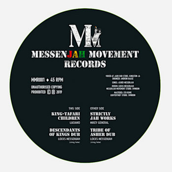 英12” Luciano / Mikey General, Locks King-Tafari Children / Strictly Jah Works MMR001 MessenJAH Movement /00250 a3045957010_2.jpg