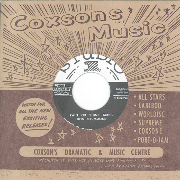 Don Drummond Rain Or Shine Take Rain Or Shine Take (Studio