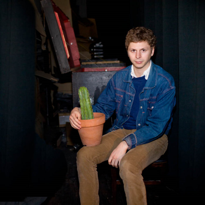 A Picture Of Michael Cera With A Cactus | .oilage