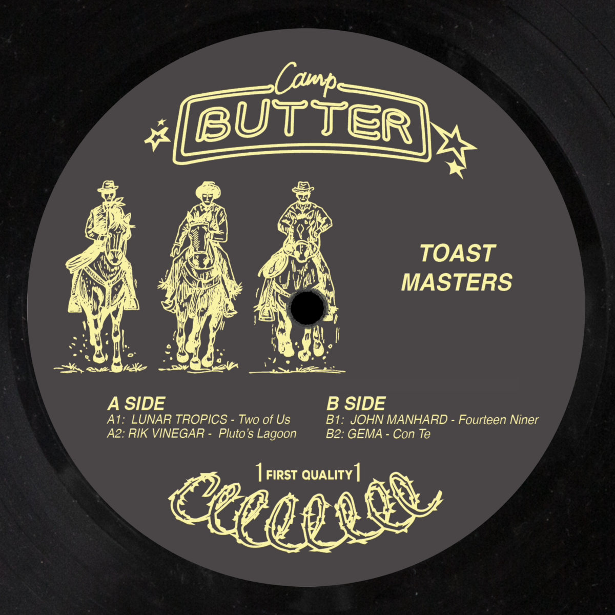VINYL ONLY] Toastmasters EP | Various Artists | Camp Butter Records