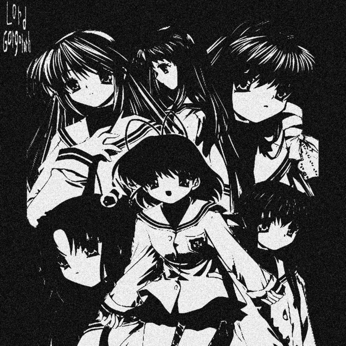 Clannad Anime Character Fiction, Anime, black Hair, manga