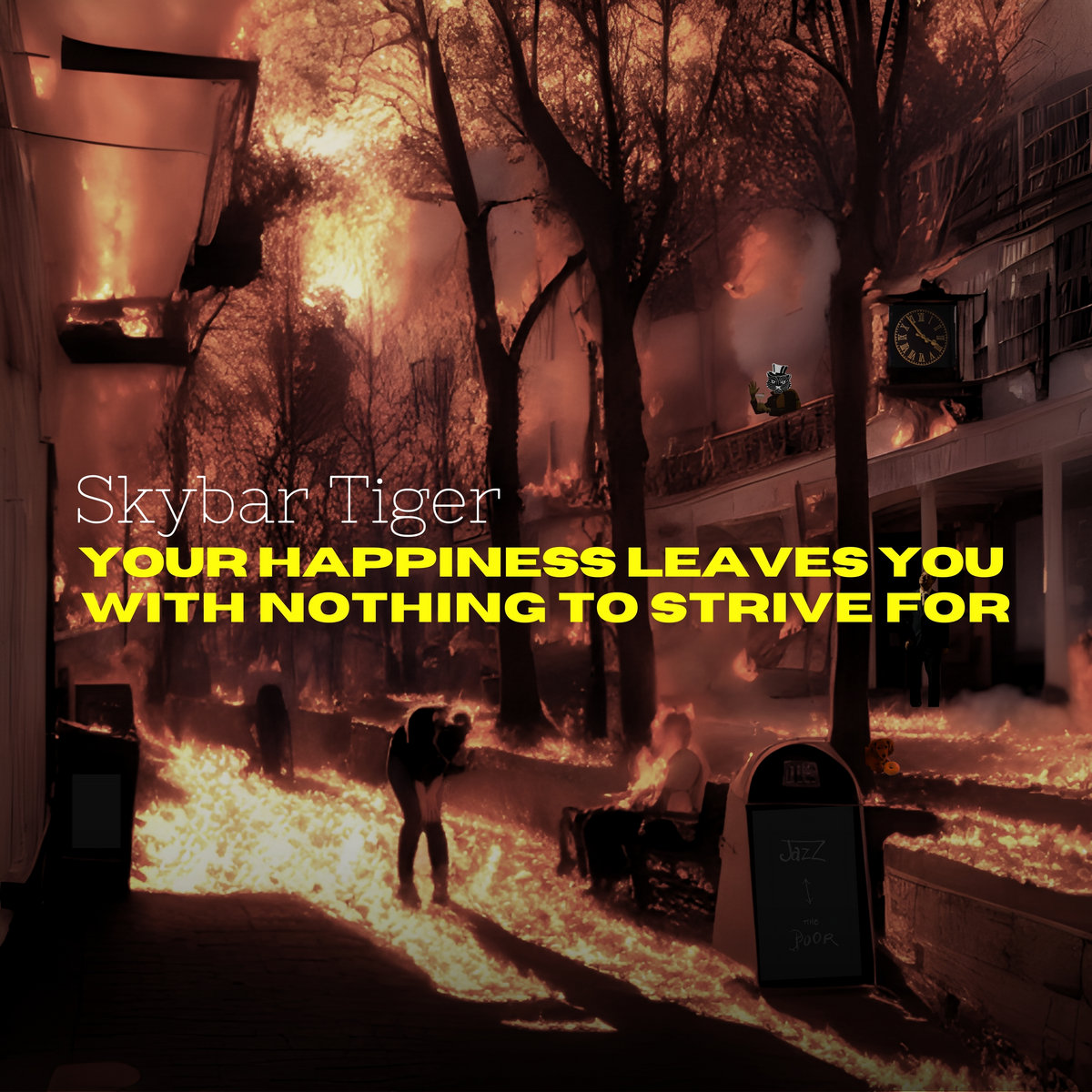 Your Happiness Leaves You With Nothing To Strive For | Skybar Tiger