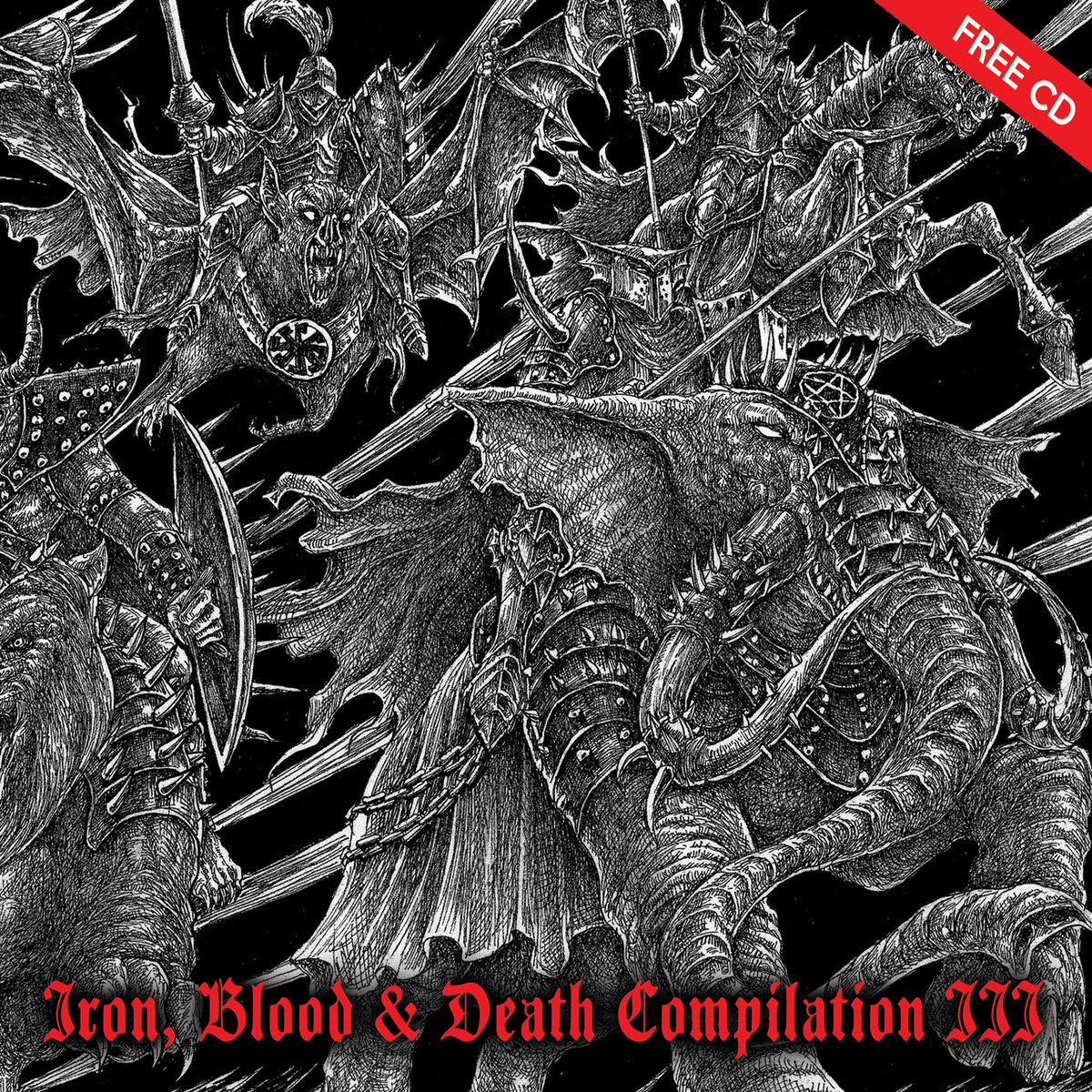 Iron, Blood & Death Corp Comp III | 34 undergournd bands under our