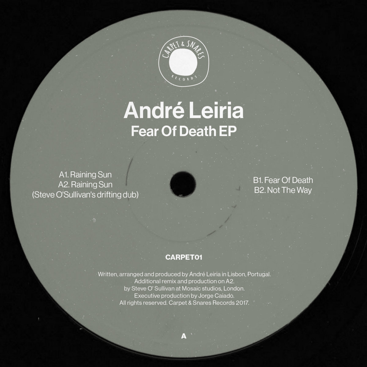 Fear Of Death EP [CARPET01] | André Leiria | Carpet & Snares Records