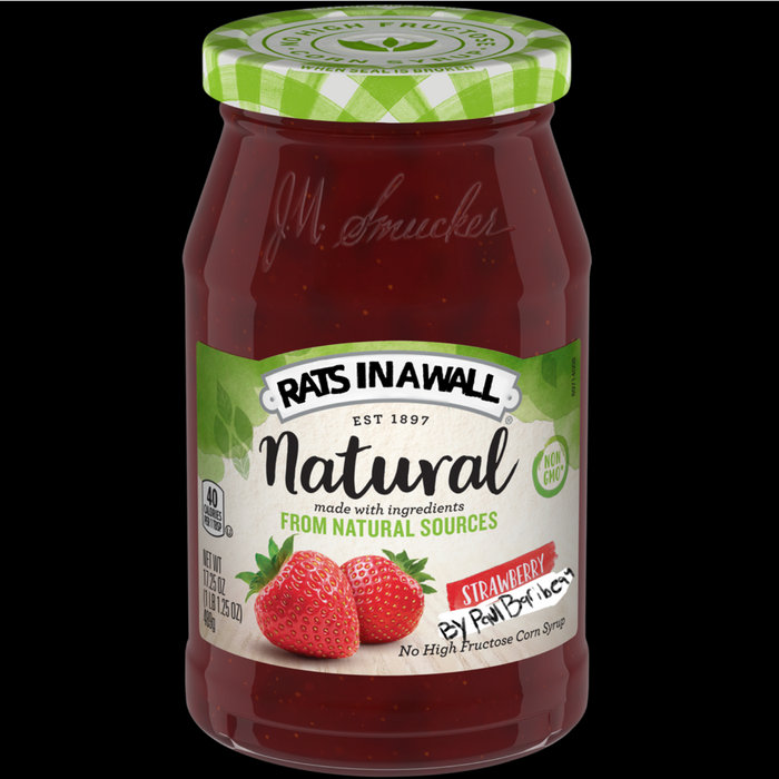 strawberry by paul baribeau (another cover) rats in a wall.