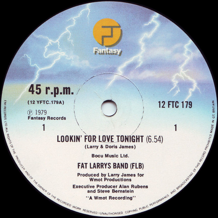 Lookin' For Love Tonight | Fat Larry's Band | Disco Funk