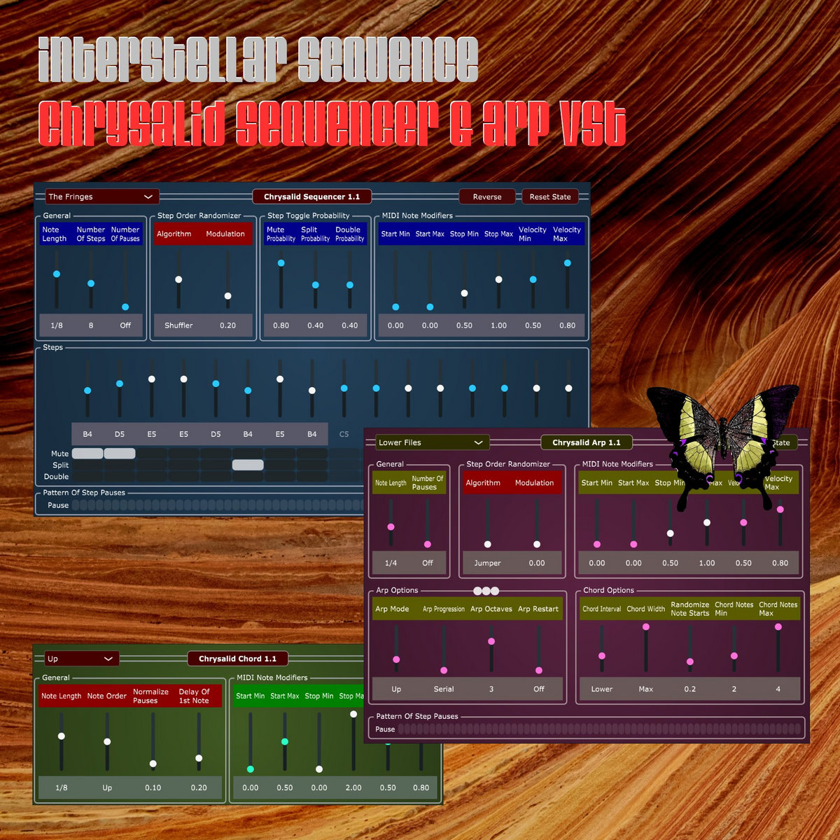Chrysalid Sequencer VST Interstellar Sequence