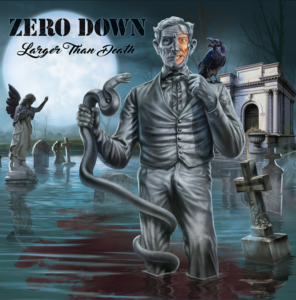 Larger Than Death | Zero Down | Minotauro Records