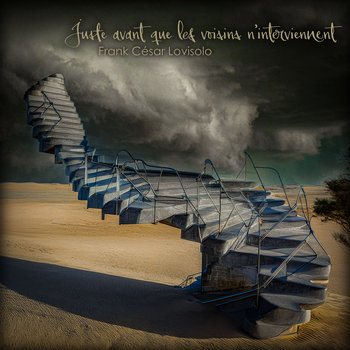 Escadrin,musique concrete,l'art des bruits,Joseph Fourier,Ingrid Tedeschi - Unruliness - Frank César LOVISOLO - IL FAUT ROMPRE À TOUT PRIX CE CERCLE RESTREINT DE SONS PURS ET CONQUÉRIR LA VARIÉTÉ INFINIE DES SONS-BRUITS. Luigi Russolo Titre SACEM : Juste avant que les voisins n'interviennent. Composition électroacoustique pour un Escalier Métallique tapé, percuté, frappé, cogné, tambouriné, un texte aléatoirement généré surtout incompréhensiblement mixé et divers traitements sonores dynamiques et esthétiques que, rigoureusement, ma mère m'a défendu de nommer ici, Gare au...  Bref, l'escalier métallique m'a été gracieusement prêté par I. T. qui m'a assisté pour l’enregistrement d'icelui.