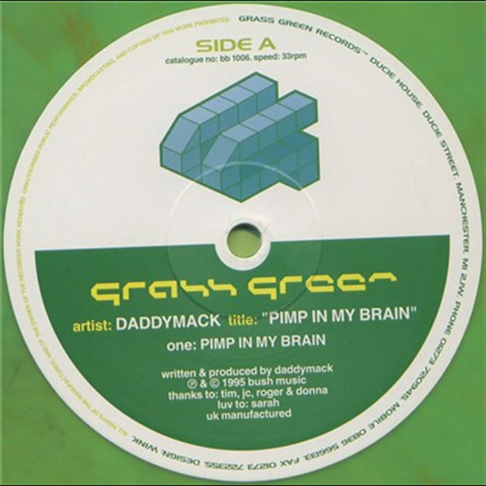 Mack Rice Pimp Pimp In My Brain | Daddy Mack