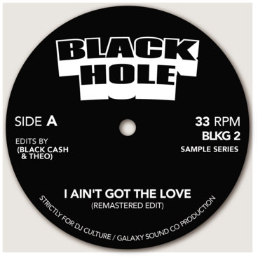 I Ain't Got the Love Edit - Re Mastered BLKG-2 Black Hole Release main photo