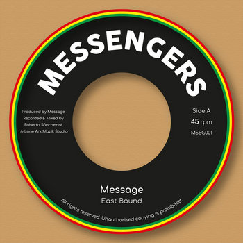 7'' Message - East Bound | A-LONE REGGAE