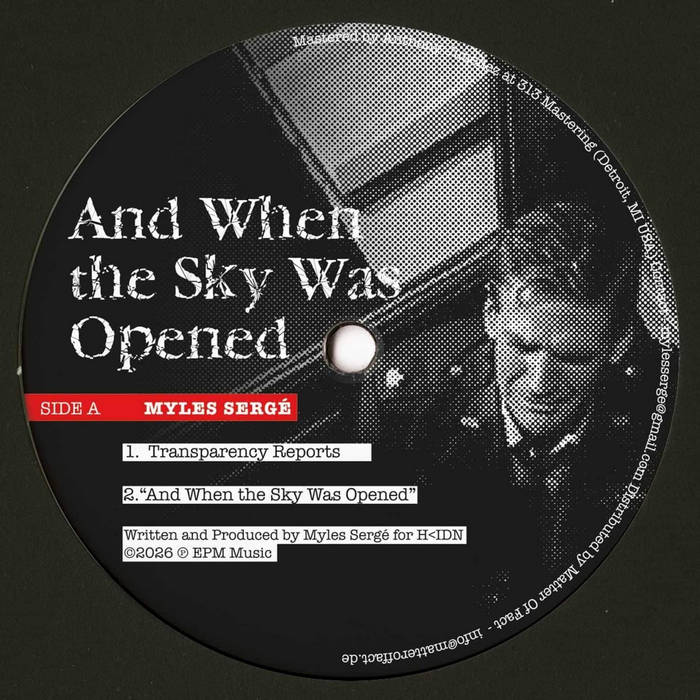MS14: Myles Serge and Jamie Bissmire - And When the Sky Was Open