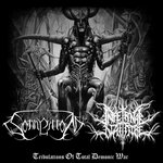 SONNEILLON (PORTUGAL) / INFERNAL DIATRIBE (INDIA) - TRIBULATIONS OF TOTAL DEMONIC WAR SPLIT ALBUM