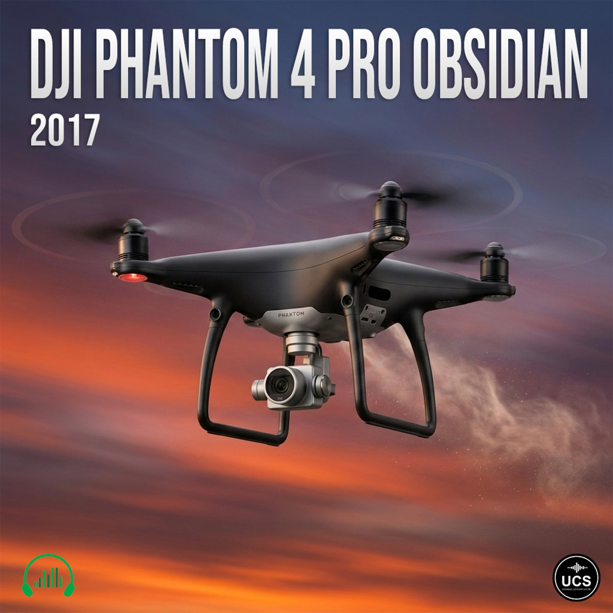 DJI Phantom 4 Pro Obsidian 2017 UAD uncrewed aerial vehicle drone quadcopter