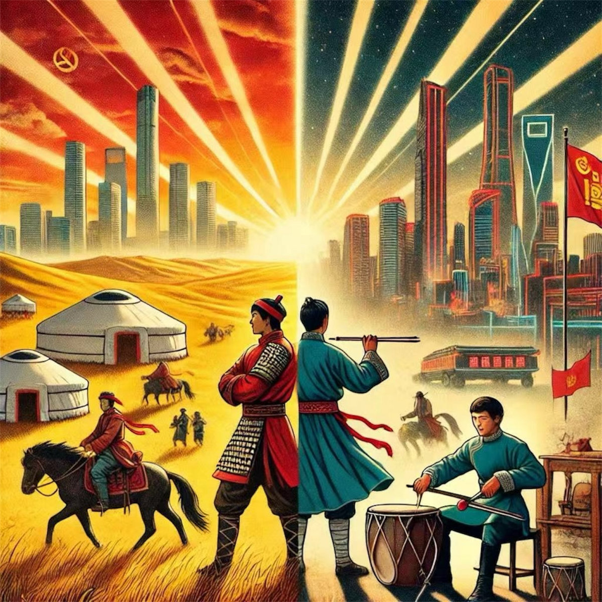 Songs For Workers by Tian Qiyi