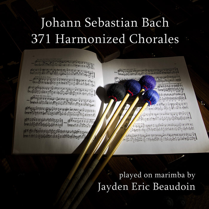 Johann Sebastian Bach 371 Harmonized Chorales played on Marimba ...