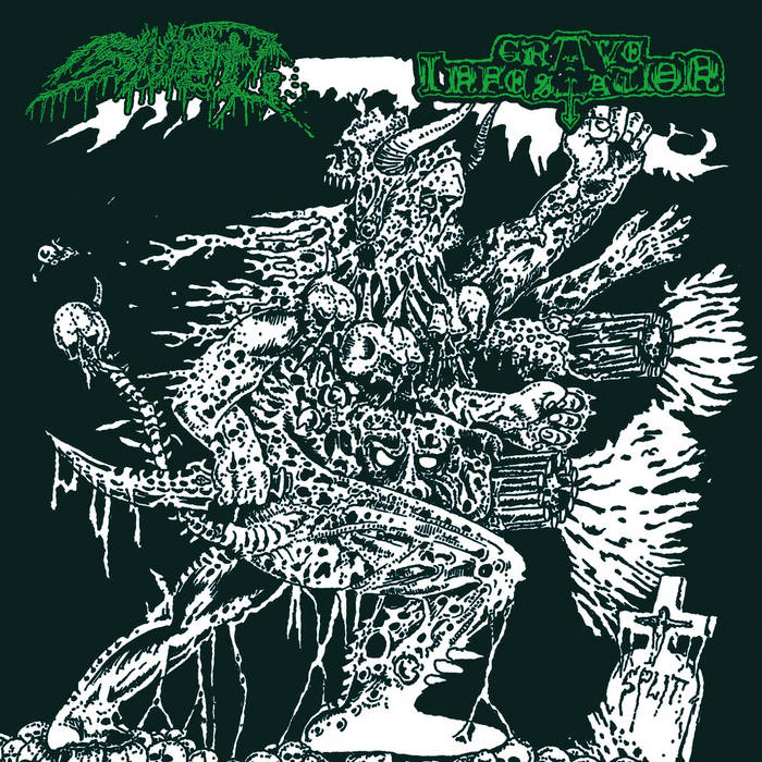 Split 7'' | Grave Infestation / Sněť | Me Saco Un Ojo Records