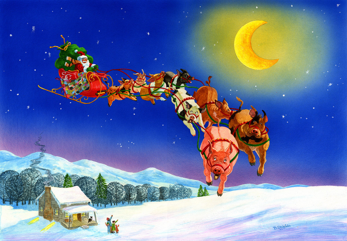 IT’S A MERRY CHRISTMAS WHEN PIGS FLY | PATSY TRIGG | Patsy Trigg