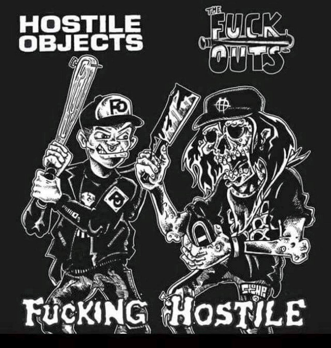 FUCKING HOSTILE' SPLIT 7