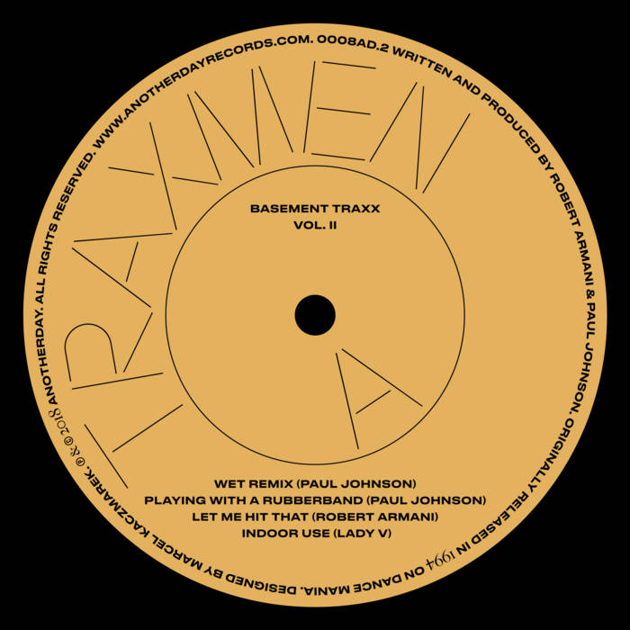 Basement Trax Volume 2 | Traxmen (aka Paul Johnson & Robert Armani