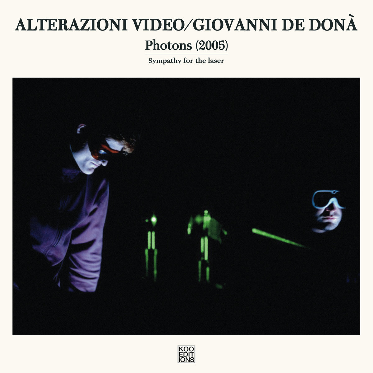 伊LP Alterazioni Video / Giovanni De Don? Photons (2005) (Sympathy For The Laser) KOO002 Koo Editions /00260 Photons (2005) | Alterazioni Video / Giovanni De Donà | Koo