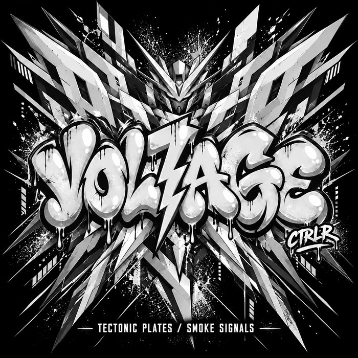 Pochette de Tectonic Plates X Smoke Signals par VoltageCtrlR