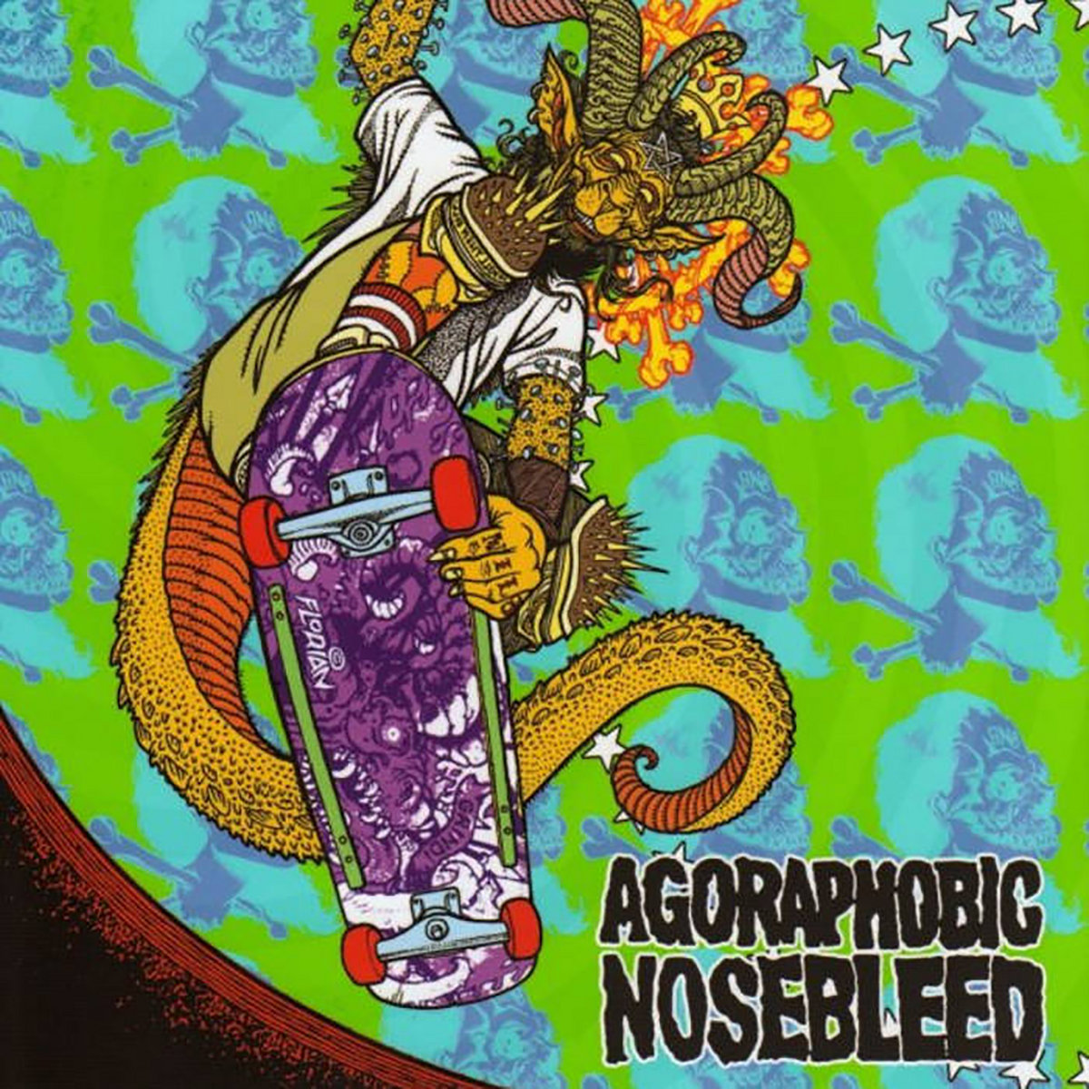 Frontside Nosegrind | AGORAPHOBIC NOSEBLEED / TOTAL FUCKING