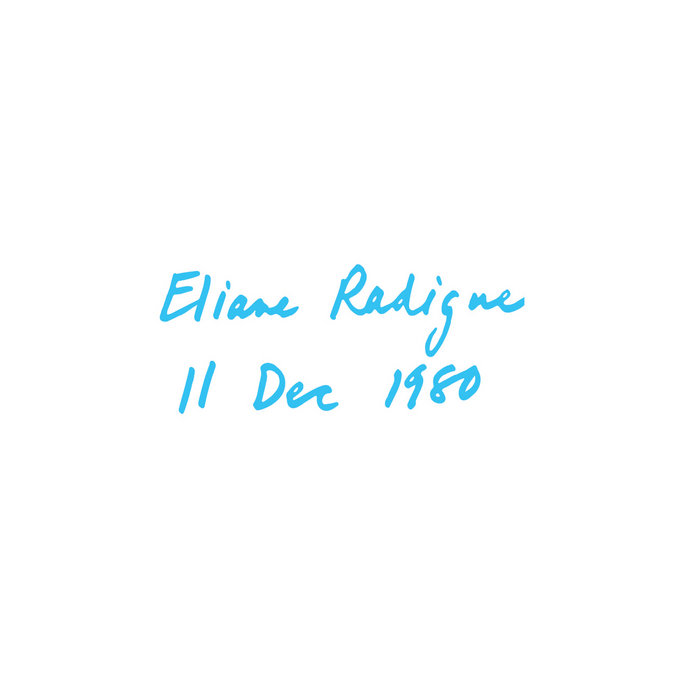 11 Dec 1980, by Eliane Radigue