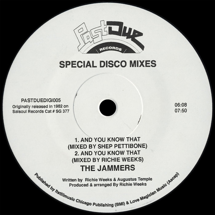 And You Know That (Mixed By - Shep Pettibone) | The Jammers