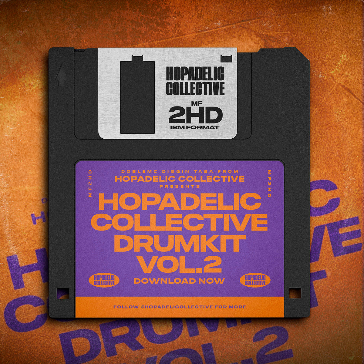 HOPADELIC COLLECTIVE DRUMKIT VOL.2 | DobleMc, Diggin' Taba | DobleMc