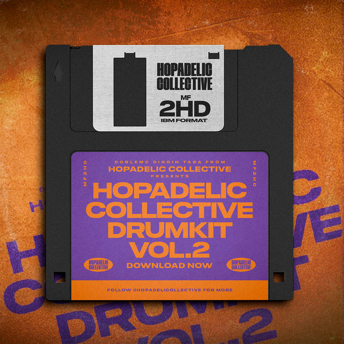 HOPADELIC COLLECTIVE DRUMKIT VOL.2 | DobleMc, Diggin' Taba | DobleMc