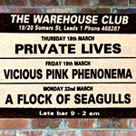 Vicious Pink Phenomena - Vicious Pink Phenomena Live at The Leeds Warehouse 19/03/82