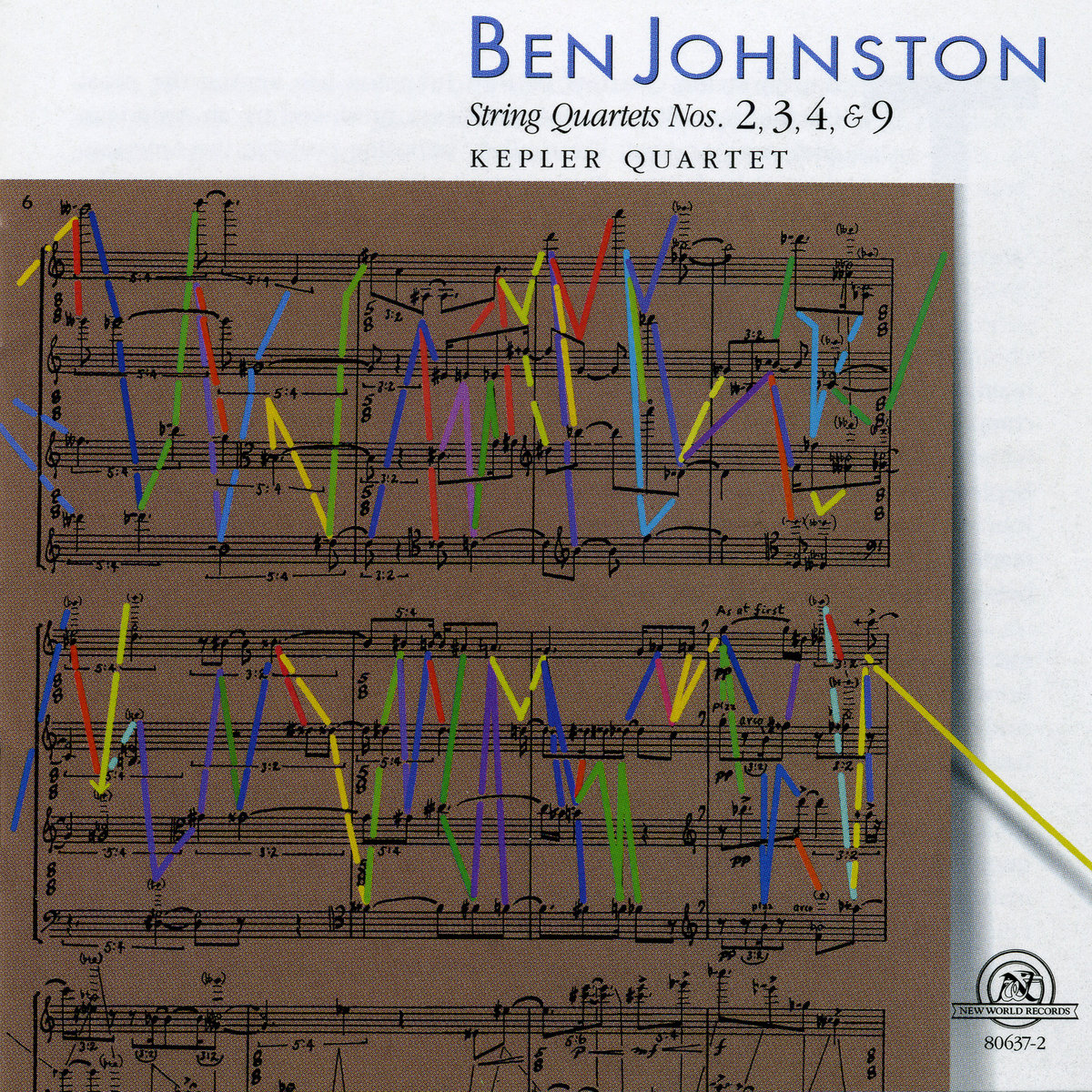 その他 2 String Quartets String Quartets Nos. 2, 3, 4, & 9 | Ben Johnston | New World