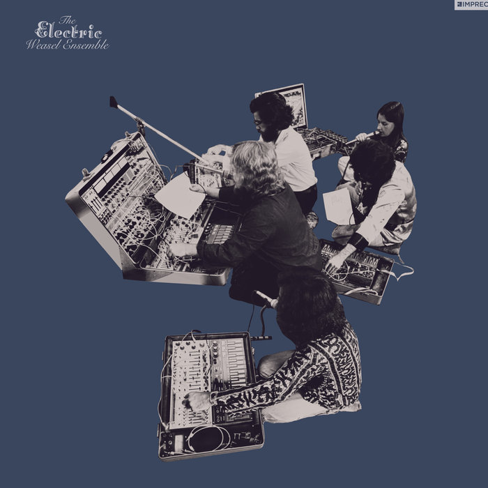 Pochette de The Electric Weasel Ensemble par Allen Strange, Donald Buchla, Pat Strange, Stephen Ruppenthal, David Morse