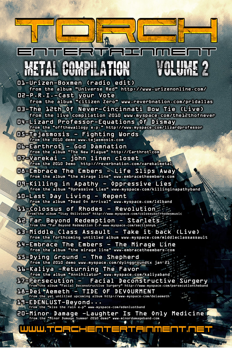 Torch Entertainment's Metal Compilation Vol. 2 Torch Entertainment