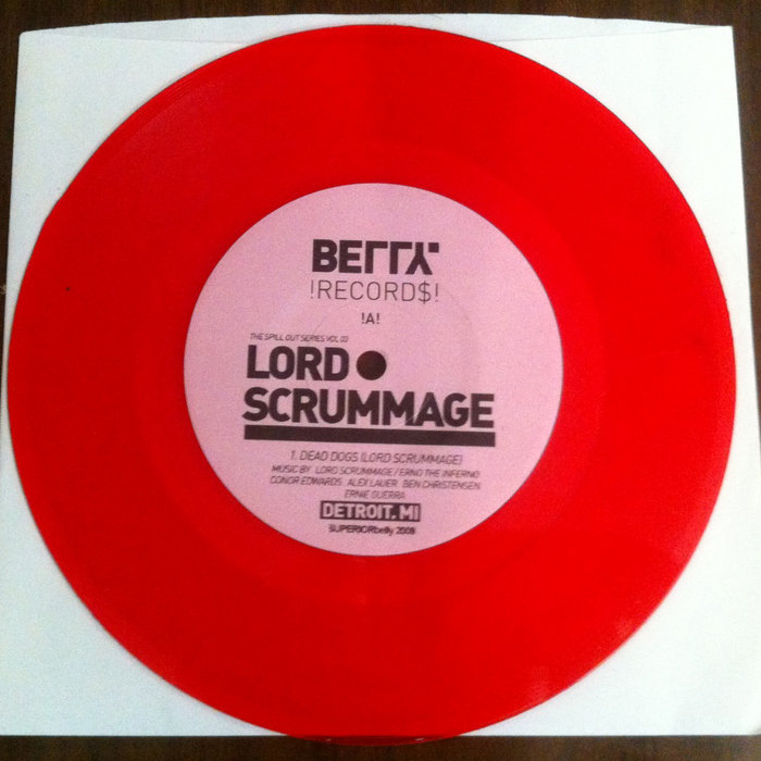 Dead Dogs 7" Lord Scrummage and Erno the Inferno Lord Scrummage